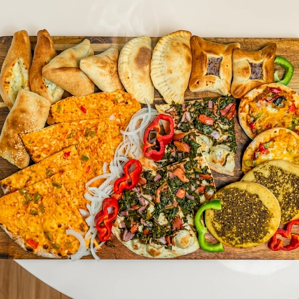 Lebanese manakeesh-style pies and flatbreads in Castle Downs, Edmonton
